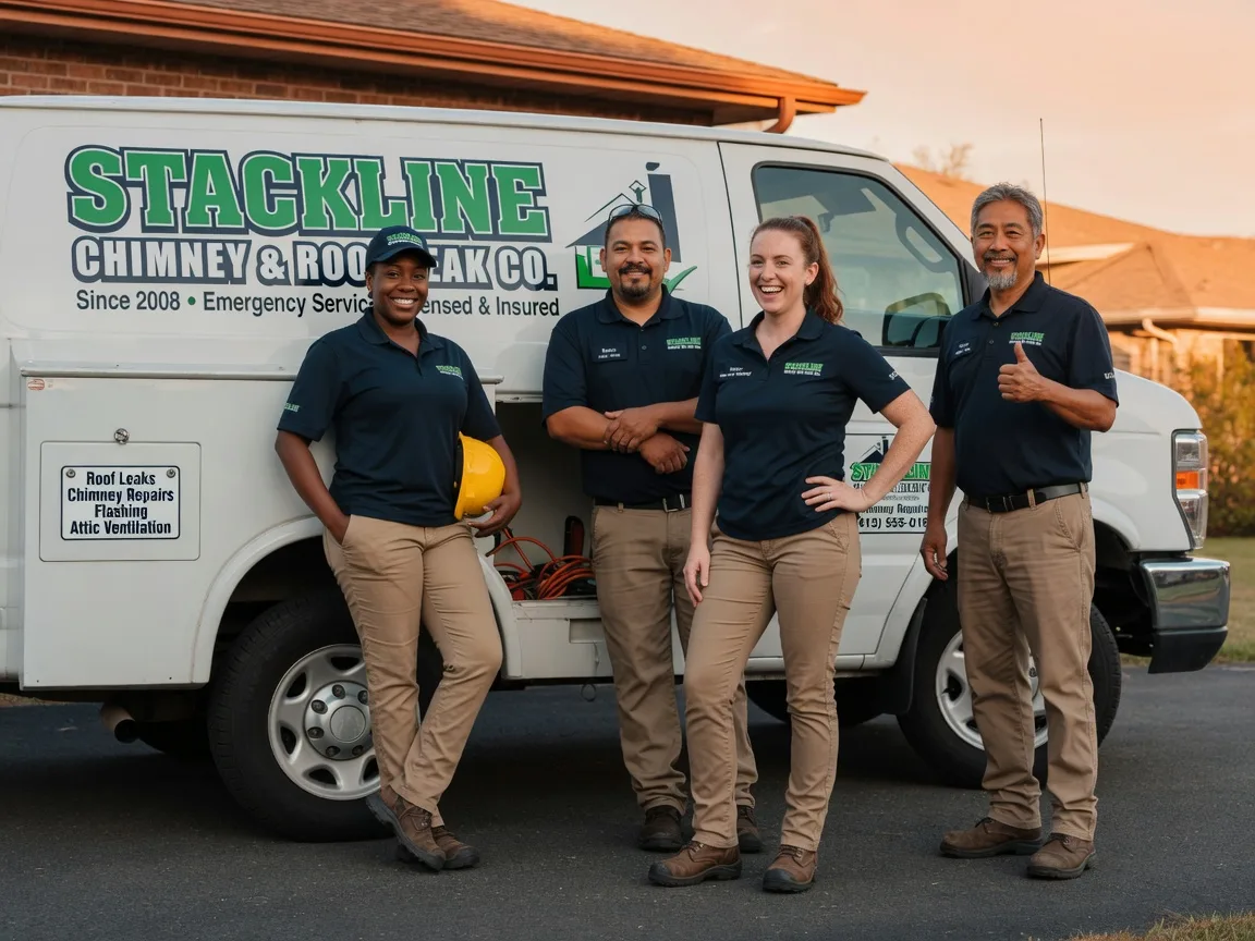 Chimney flashing repair company in Schaumburg, IL